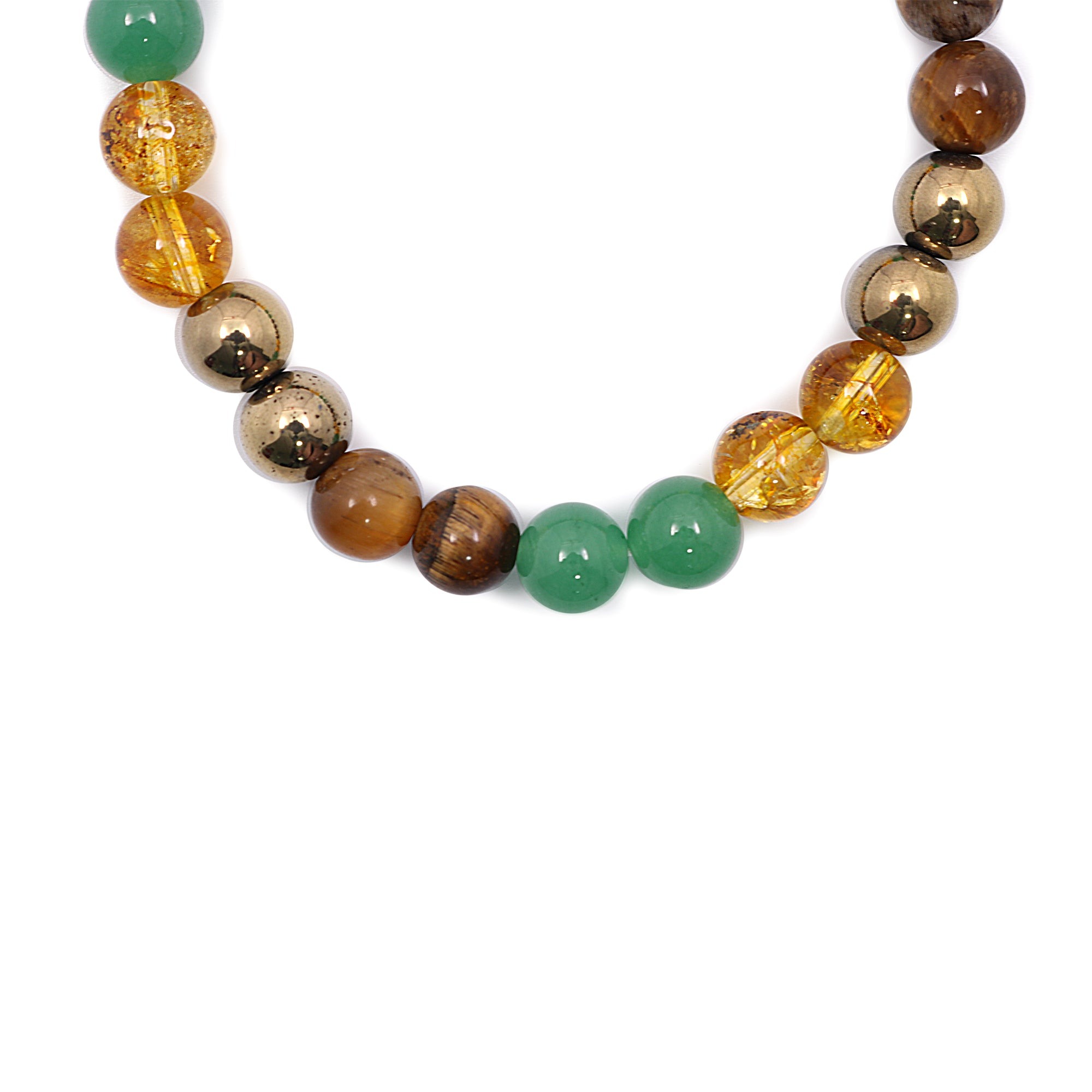 money magnet bracelet attracting moneey, financial success & good luck, bead size 8mm