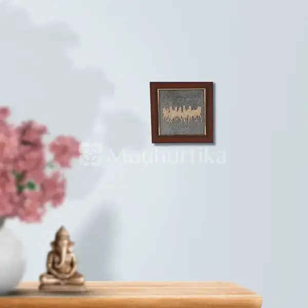 7 hourse pyrite frame (money attraction,financial stability)