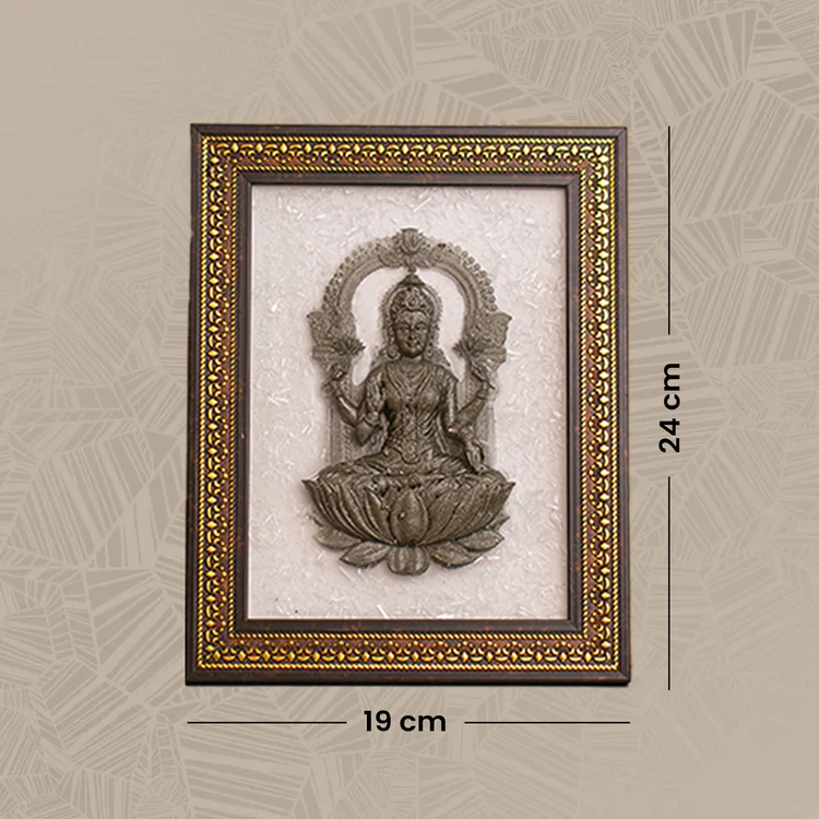 laxmi pyrite frame (attracts wealth & abundance)