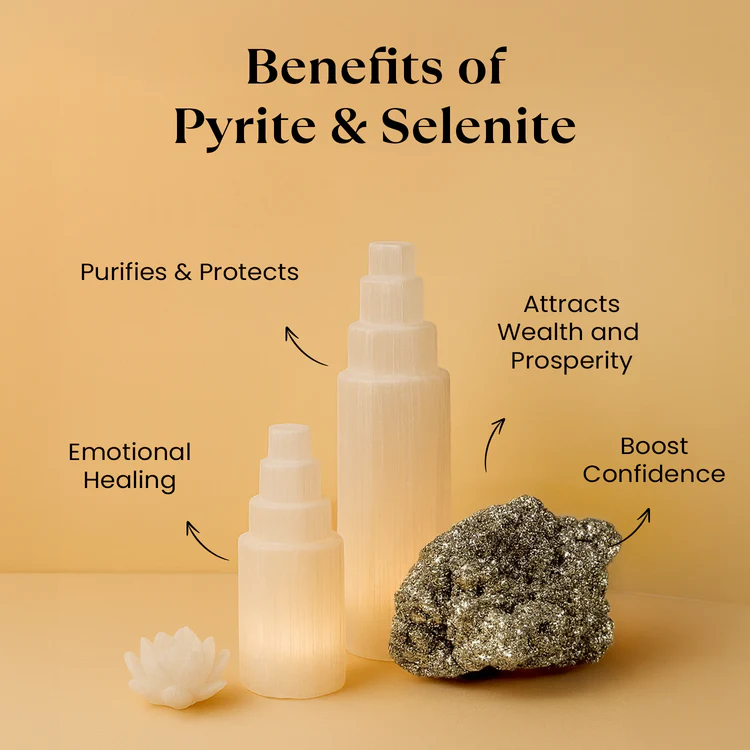 laxmi pyrite frame (attracts wealth & abundance)
