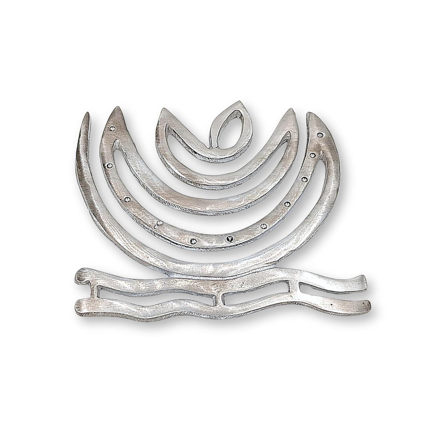 vastu helix zinc helix water (north east, north north east, north) main door entrance, toilet dosh defect correction (4inch) (set 3)