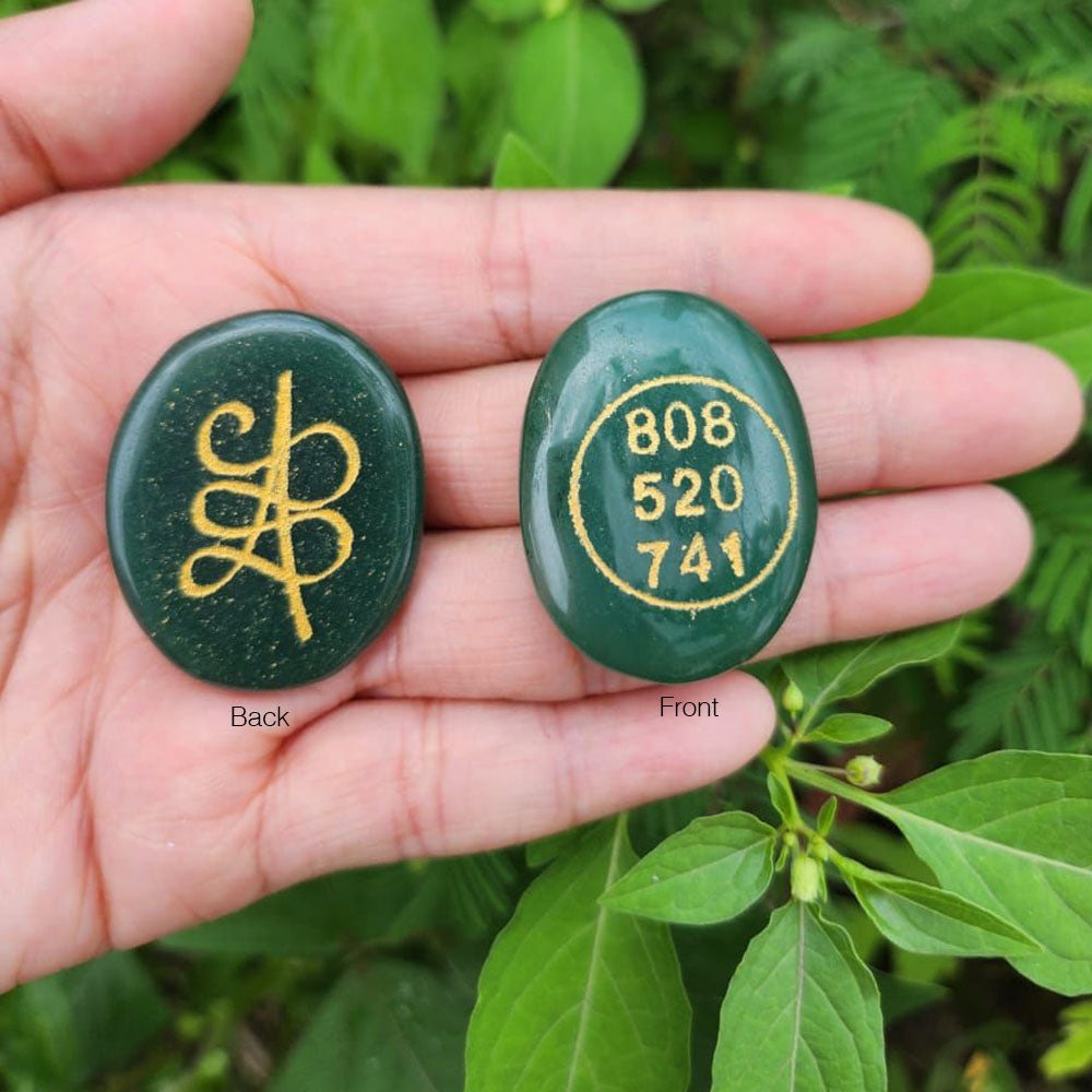 green jade zibu coin to attract money & cash flow