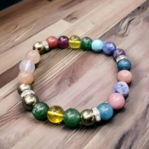 natural money magnet love 7 chakra & weight loss bracelet