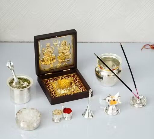 empire gift 24 k gold plated shree maha laxmi ganesh photo frame